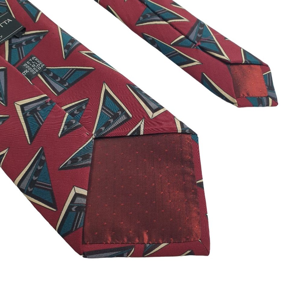 Gigi Della Motta Italian Men Necktie Tie Designer Accessory Work Office Dad Gift - Picture 5 of 5